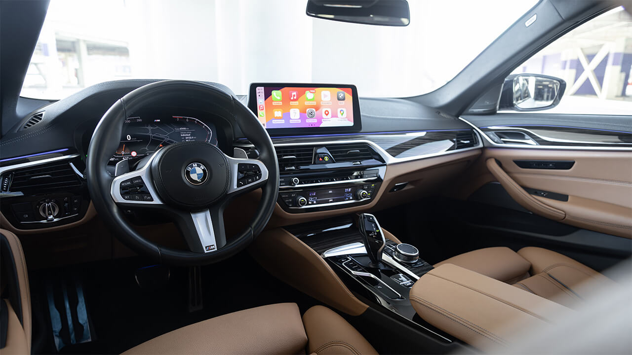 BMW 530 White