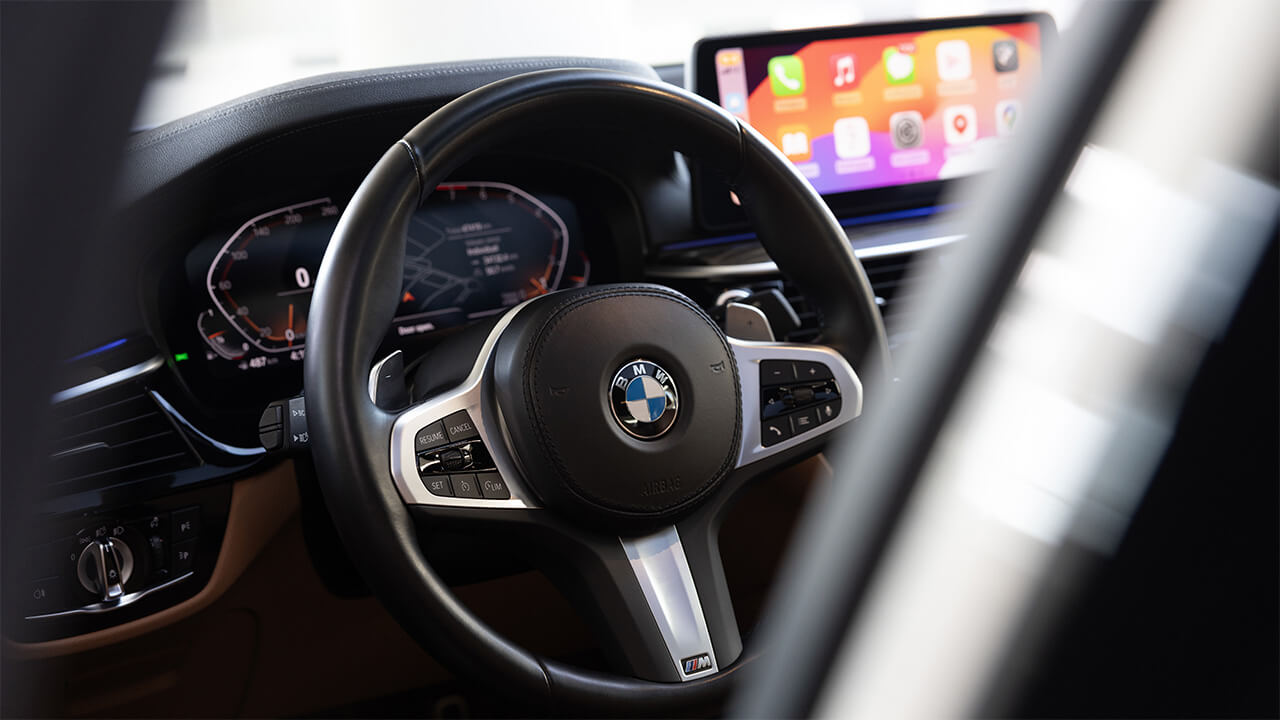 BMW 530 White