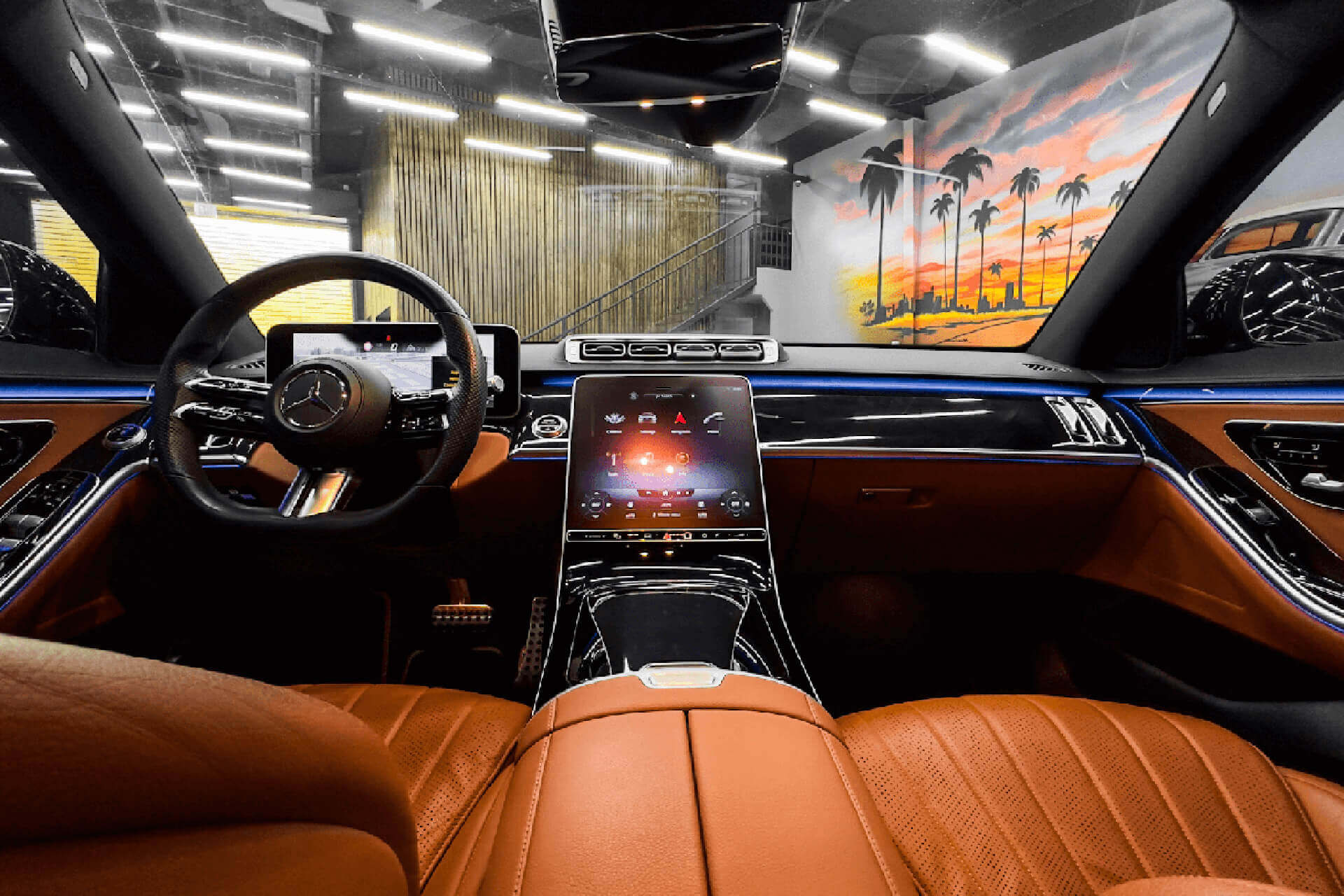 Mercedes S500 Black