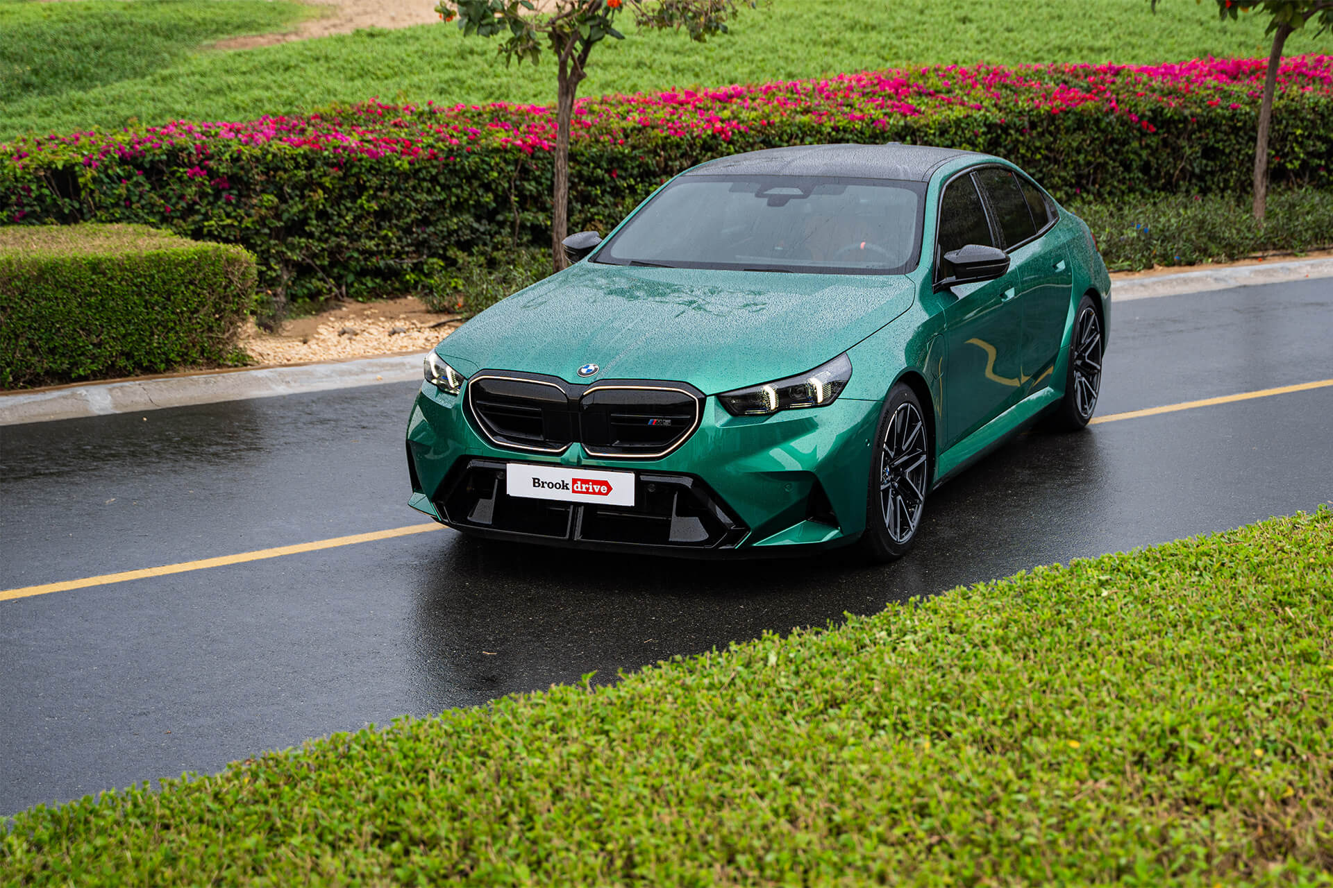 BMW M5 Green