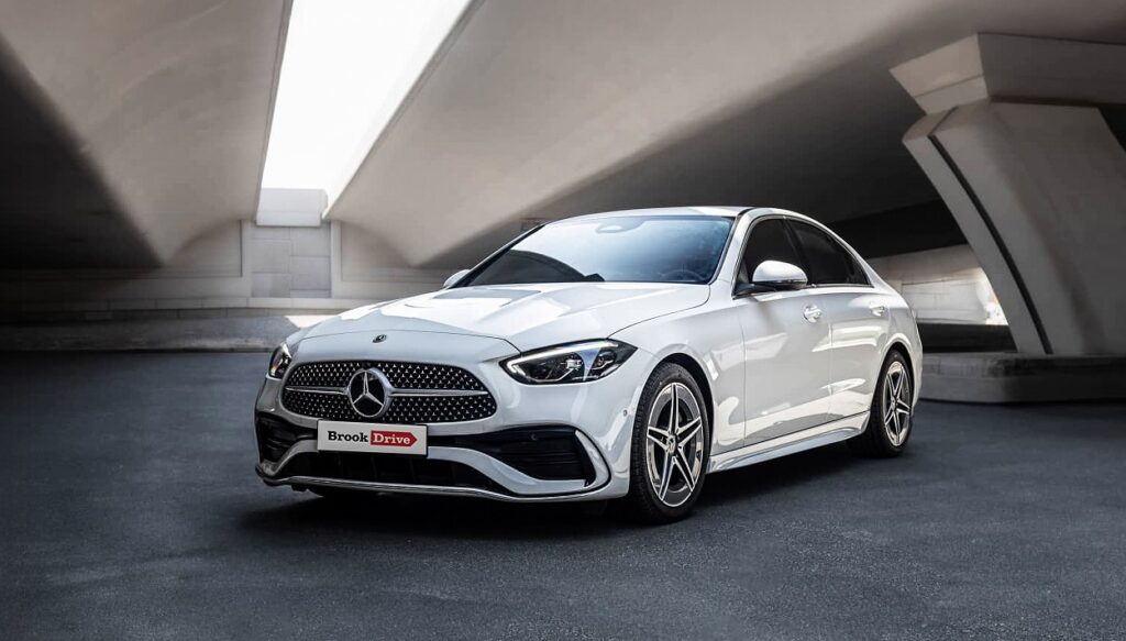 Mercedes C200 White
