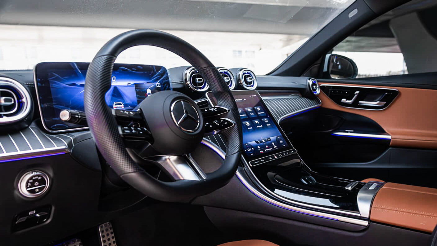 Mercedes C200 White